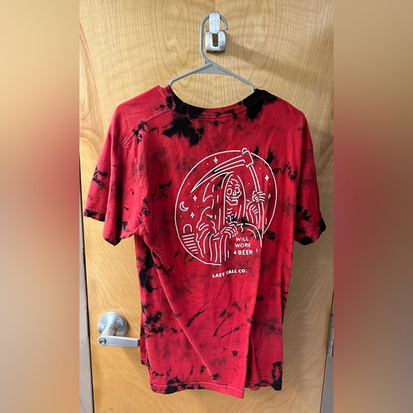 Large - Red - T-Shirt (Last Call Co.) - Picture 2 of 3